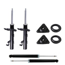 Kit 4 Amortiguadores + Bases Delanteras Sentra 2020 al 2024-1