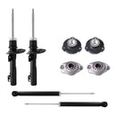 Kit Original Amortiguadores y Bases Volkswagen Polo 03-07 Kit 8 Piezas-1