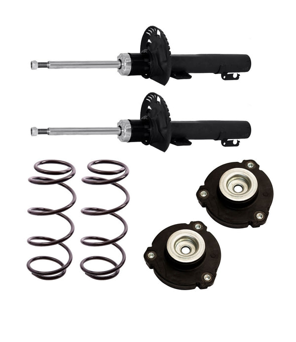 Kit Original Resortes, Amortiguadores y Bases Volkswagen Polo 03-07 Delanteros Kit 6 Piezas