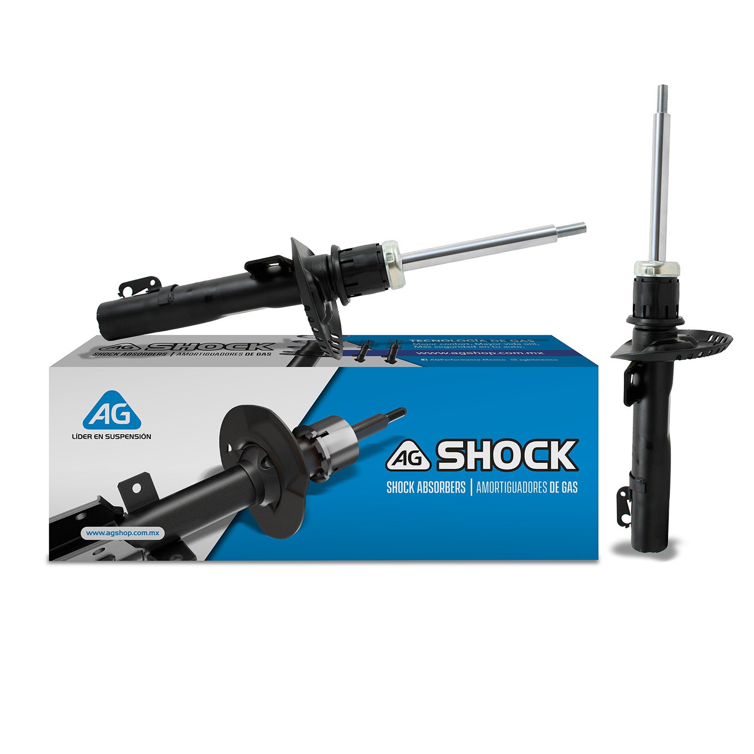 Amortiguadores Originales Ag Shock Volkswagen Lupo 03-09 Par Delantero
