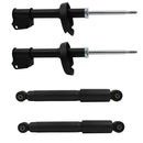 Amortiguadores Originales AG Shock Renault Kangoo 2004-2012 Delanteros y Traseros-2