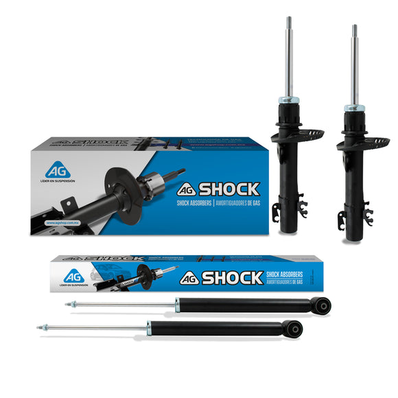 Amortiguadores Originales AG Shock Volkswagen Polo 2009-2025 Kit 4 Piezas