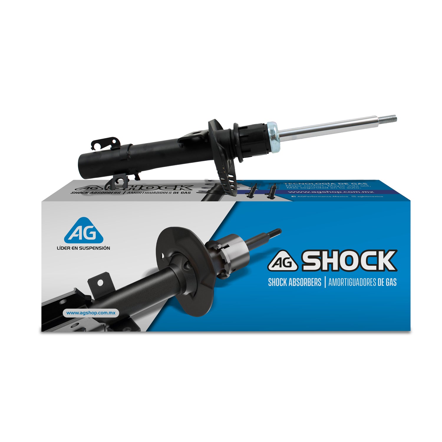 Amortiguador Original Ag Shock Audi A1 2010-2018 Delantero Izquierdo