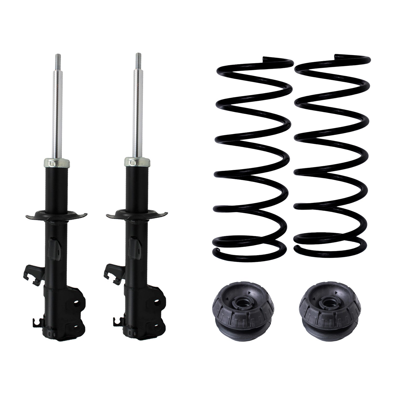Kit Original Resortes, Amortiguadores y Bases Nissan March 12-18 Del Kit X6