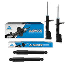 Amortiguadores Originales AG Shock Dodge Grand Caravan 2008-2020 Delanteros y Traseros-1