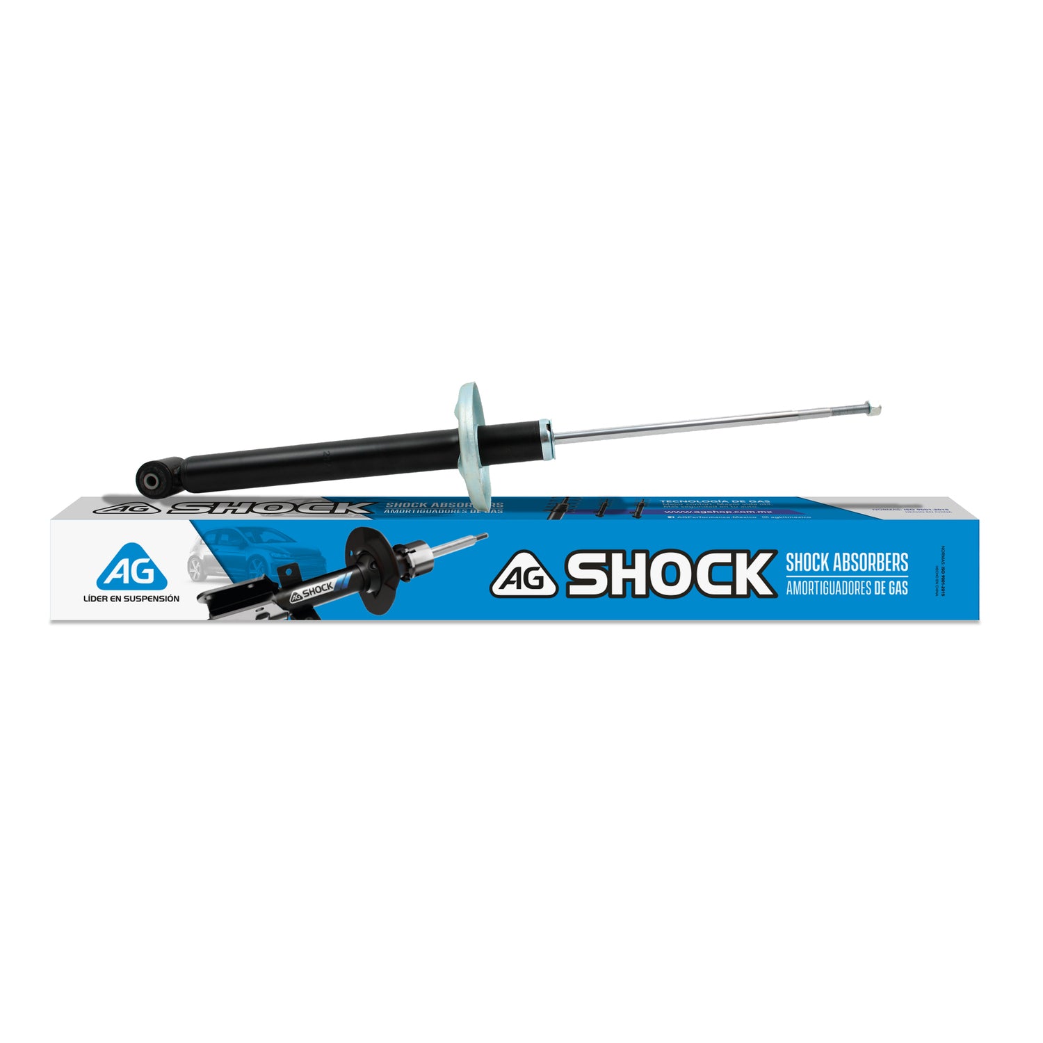 Amortiguador Original Ag Shock Volkswagen Golf A2 1987-1992 Trasero Izquierdo