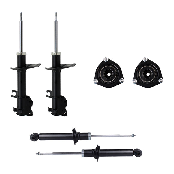 Kit 4 Amortiguadores + Bases Delanteras Sentra 2000 al 2006