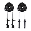 Kit 4 Amortiguadores + Bases Delanteras Sentra 2000 al 2006-1