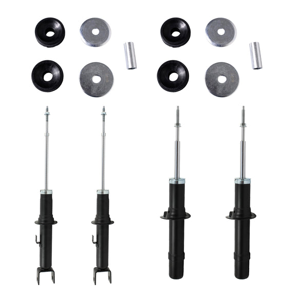 Kit 4 Amortiguadores + Bases Delanteras Stratus 1995 al 2006