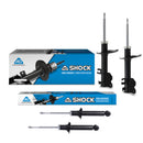 Amortiguadores Originales AG Shock Renault Scala 10-13 Kit 4 Piezas-1