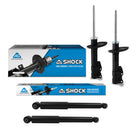 Amortiguadores Originales AG Shock Chevrolet Malibú 2004-2007 Delantero y trasero-1