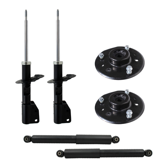 Kit 4 Amortiguadores y Bases Delanteras Equinox 2004 a 2006