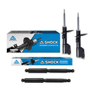 Amortiguadores Originales AG Shock Pontiac Montana 1999-2009 Delanteros y Traseros-1