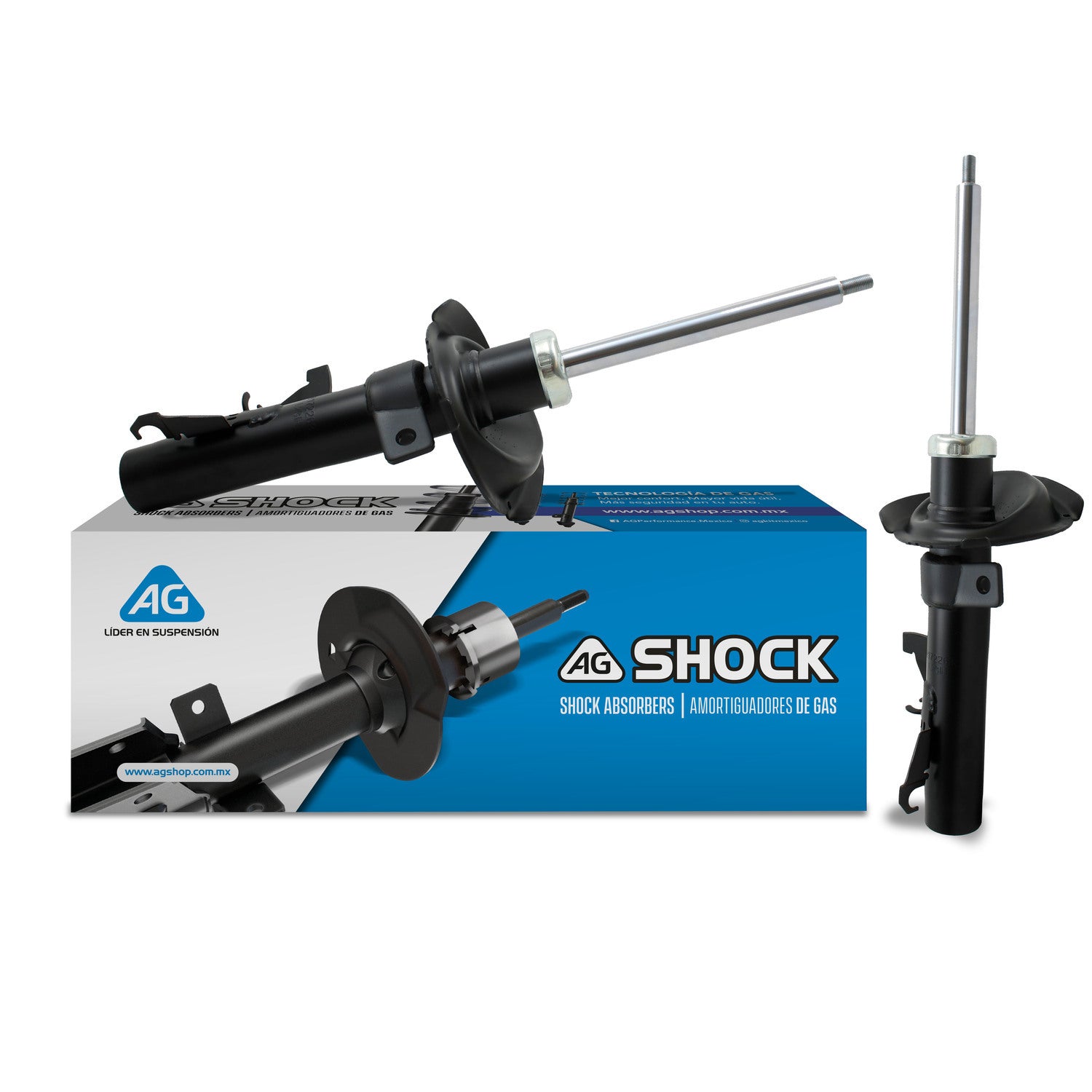 Amortiguadores Originales Ag Shock Mazda 3 04-13 Par Del