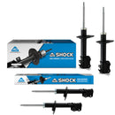 Amortiguadores Originales AG Shock Suzuki Reno 2005-2008 4 piezas-1