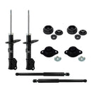 Kit Original Amortiguadores y Bases Chevrolet Aveo 04-17  Kit 8 Piezas-1