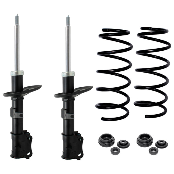 Kit Original Resortes, Amortiguadores y Bases Chevrolet Aveo 04-15 Delanteros Kit 6 Piezas