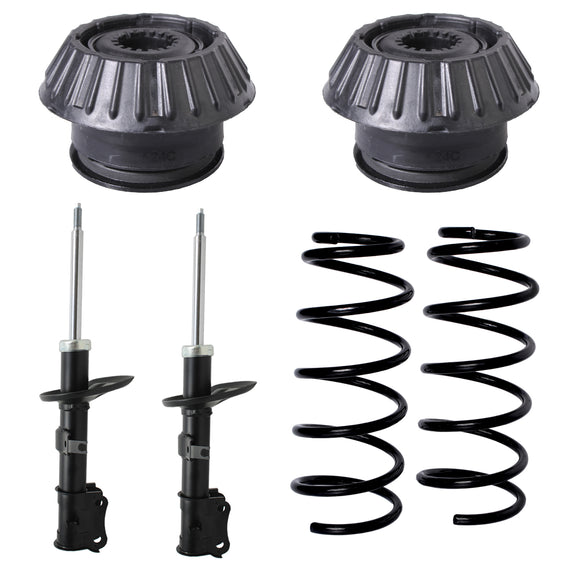 Kit Original Resortes, Amortiguadores y Bases Chevrolet Aveo Ko 04-17 Del Kit X6
