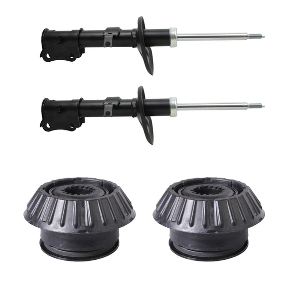 Kit Original Amortiguadores y Bases Chevrolet Aveo Kor 04-17 Kit 4 Piezas Del
