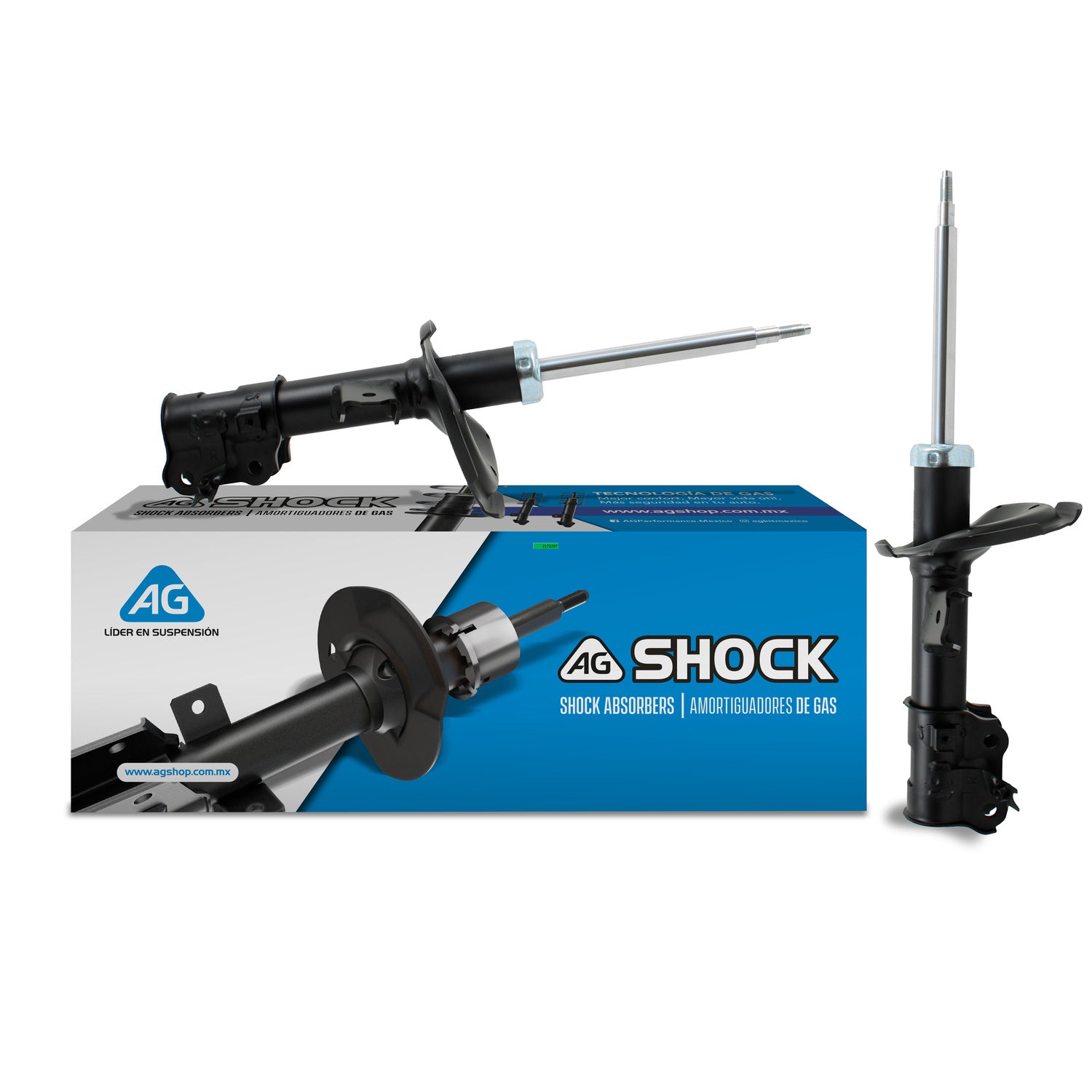 Amortiguadores Originales Ag Shock Dodge Attitude 06-11 Par Delantero