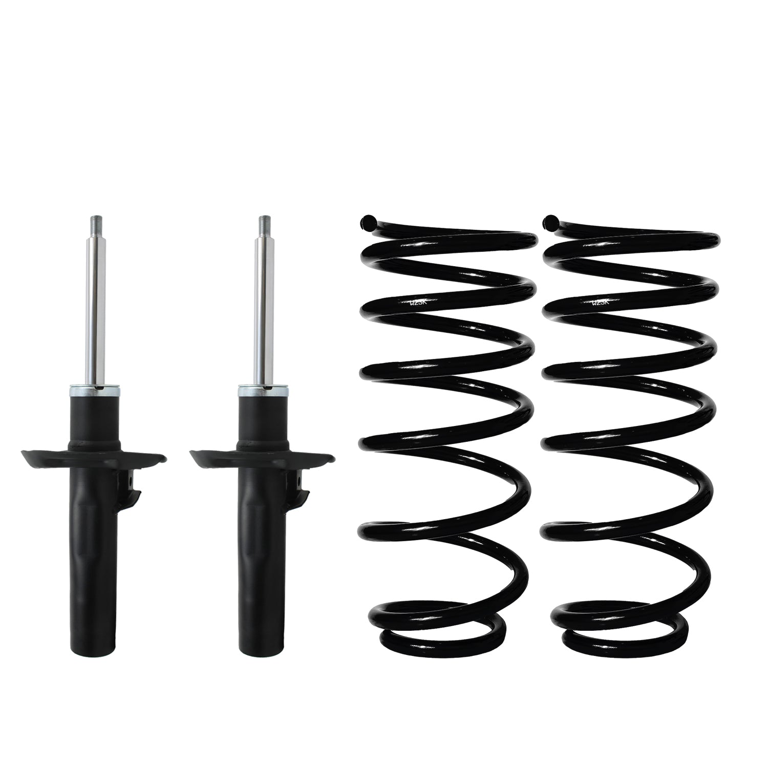 Kit Original Resortes y Amortiguadores Volkswagen Golf Vi (2.5L) 2010-2014 Delanteros Kit 4 Piezas