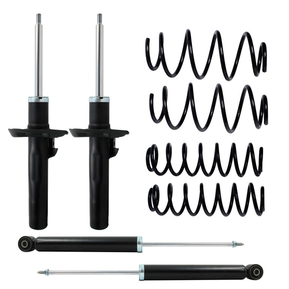 Kit Original Resortes y Amortiguadores Seat Toledo III (Carter 55 mm) (Eje rígido Buje 14 mm) (2.5L) 2004-2009