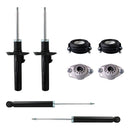 Kit Original Amortiguadores y Bases Volkswagen Jetta A6 (Bicentenario) (2.5L) (Carter 55 mm) (Eje rígido Buje 14 mm) 2010-2018 Delanteros y Traseros-1