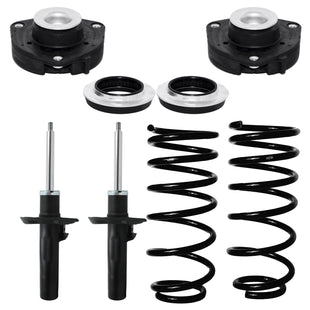 Kit Original Resortes, Amortiguadores y Bases Volkswagen Golf A6 (Carter 55 mm) (2.5L) 2008-2014 Kit 6 Piezas delanteras