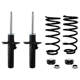 Kit Original Resortes, Amortiguadores y Bases Volkswagen Golf A6 (Carter 55 mm) (2.5L) 2009-2014 Kit 6 Piezas delanteras