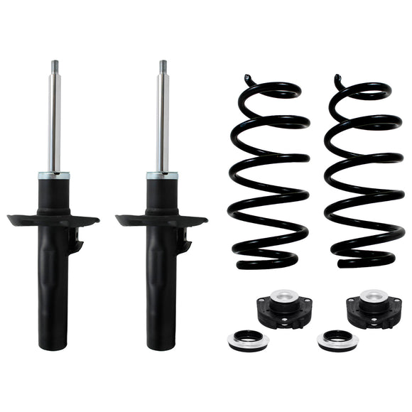 Kit Original Resortes, Amortiguadores y Bases Volkswagen Golf A5 (Carter 55 mm) (2.5L) 2007-2012 Kit 6 Piezas delanteros