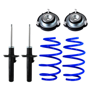 Resortes Deportivos y Amortiguadores Originales AG Kit AG Shock Volkswagen Jetta A6 (2.5L) (Bicentenario) (Carter 55 mm) 2010-2018 Delanteros