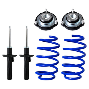 Resortes Deportivos y Amortiguadores Originales AG Kit AG Shock Volkswagen Bora (2.5L) (Carter 55 mm) 2005-2011 Delanteros