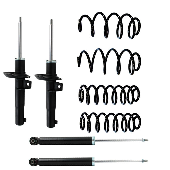 Kit Original Resortes y Amortiguadores Audi A3 (8P) (Carter 50 mm) (2.0L) 2004-2012