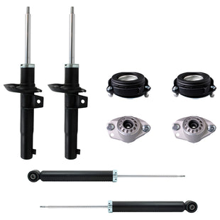 Amortiguadores y Bases AG Volkswagen Jetta A6 (Bicentenario) (Eje Suspensión Independiente Buje 14 mm) 2010-2018 Delanteros y Traseros