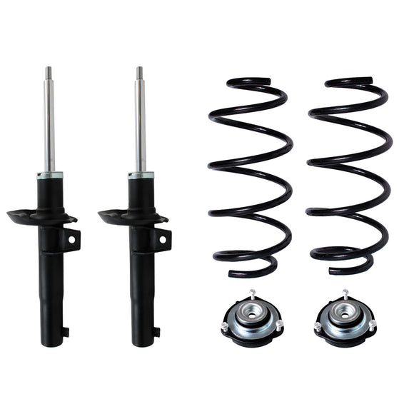 Kit Original Resortes, Amortiguadores y Bases Audi A3 (2.0L) 2004-2012 Delanteros