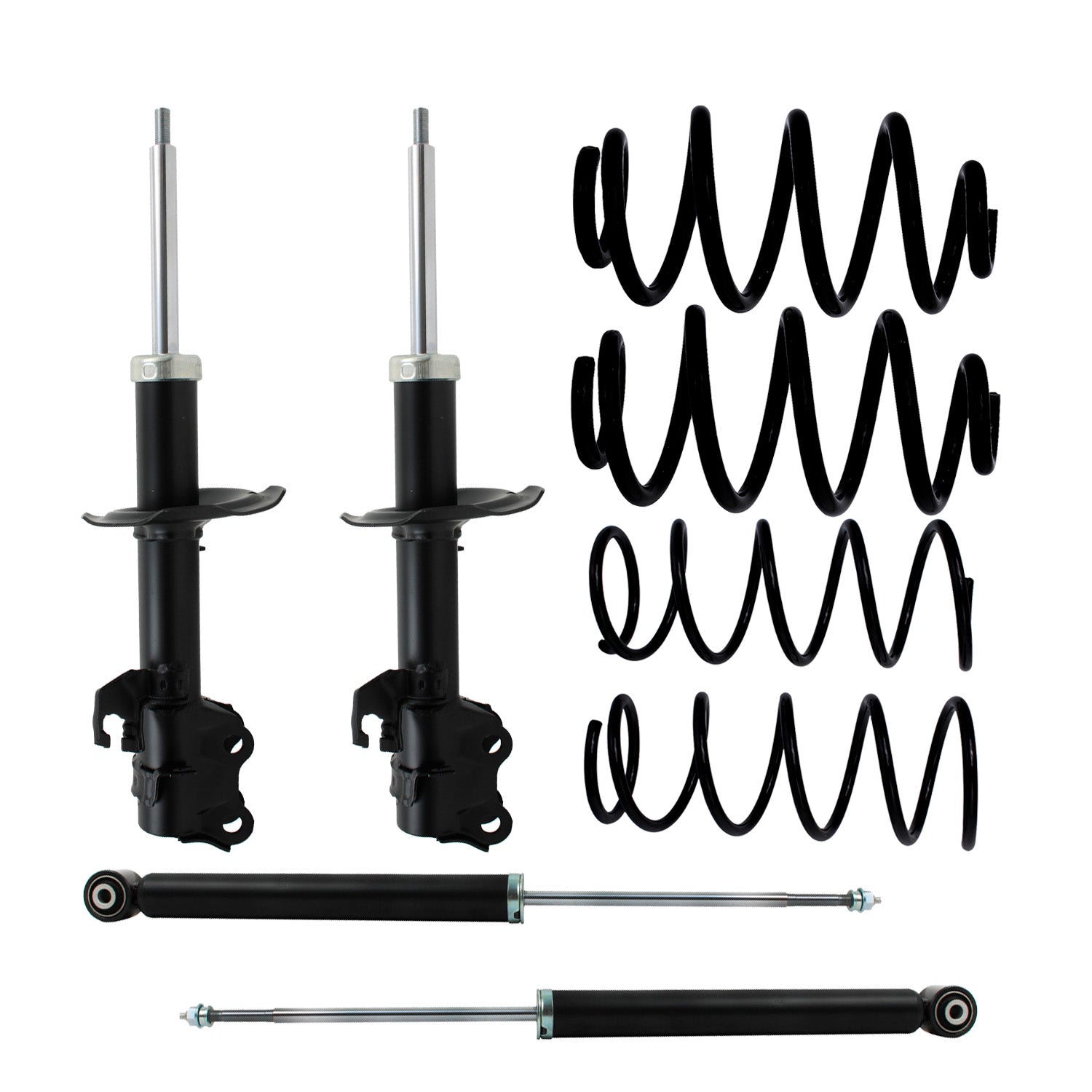 Kit Original Resortes y Amortiguadores Nissan Tiida 06-19