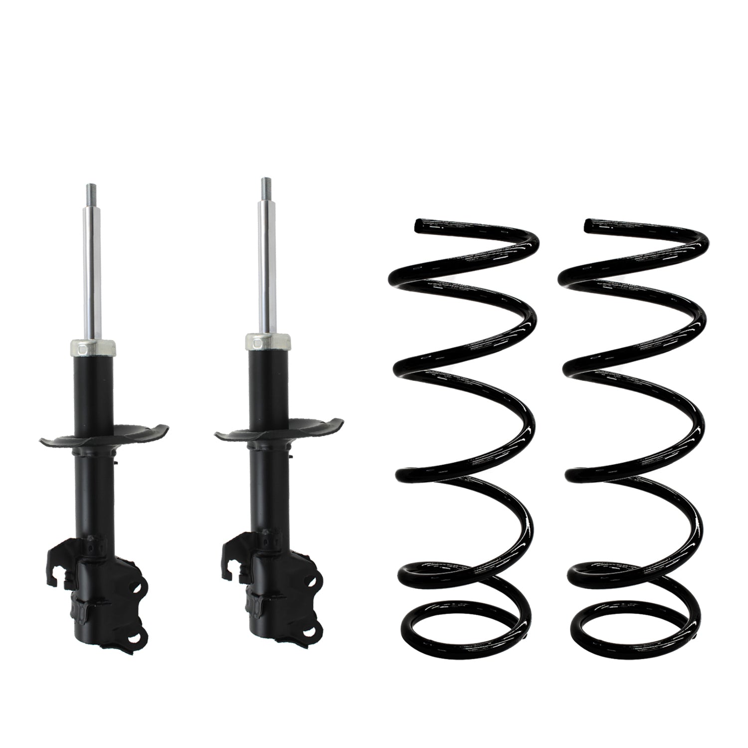 Kit Original Resortes y Amortiguadores Nissan Tiida 2006-2018 Delanteros Kit 4 Piezas