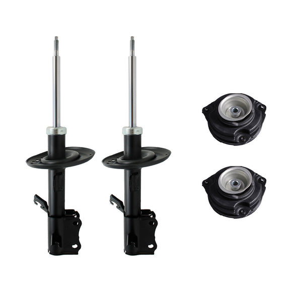 Kit Original Amortiguadores y Bases Nissan  Sentra 07-12 Kit 4 Piezas Del