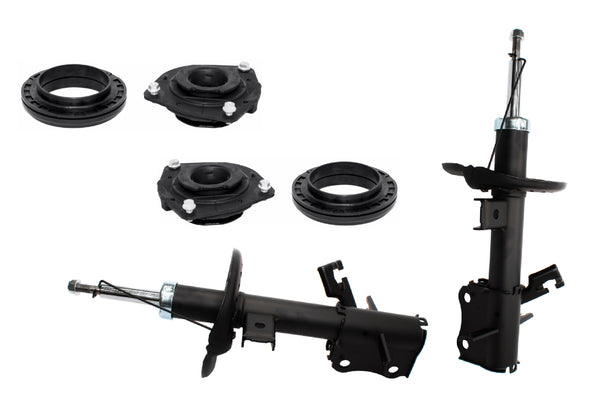 Kit Original Amortiguadores y Bases Nissan  Sentra 07-12 Kit 4 Piezas Del