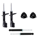 Amortiguadores y Bases Ag Mitsubishi Outlander (3 filas de asiento) 2007-2013 Delanteros y Traseros-1