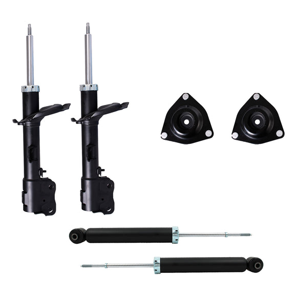 Amortiguadores y Bases Ag Mitsubishi Outlander (3 filas de asiento) 2007-2013 Delanteros y Traseros