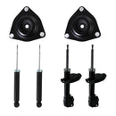 Amortiguadores y Bases Ag Mitsubishi Outlander (3 filas de asiento) 2007-2013 Delanteros y Traseros-1