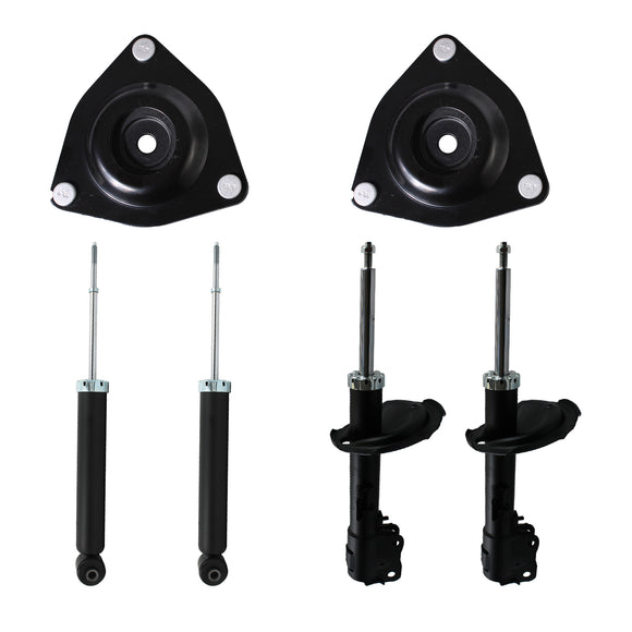 Amortiguadores y Bases Ag Mitsubishi Outlander (3 filas de asiento) 2007-2013 Delanteros y Traseros