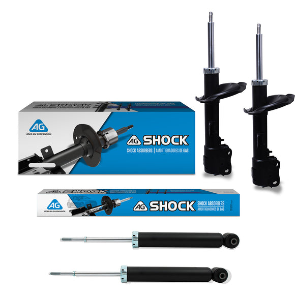 Amortiguadores Originales AG Shock Mitsubishi Outlander (3 filas de asiento) 2007-2013 Delanteros y Traseros