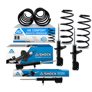 Kit Original Resortes y Amortiguadores Chevrolet Optra 06-09
