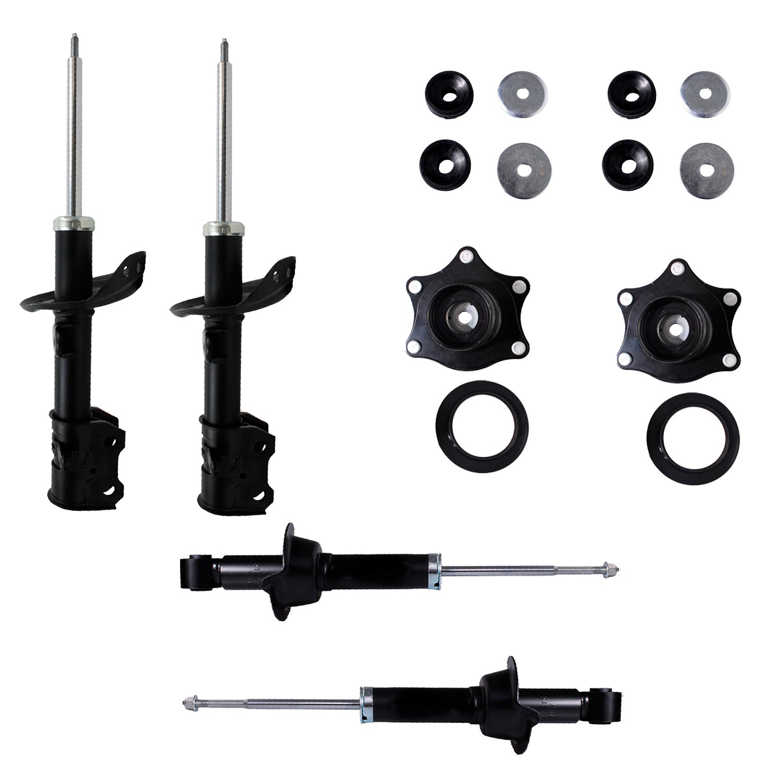 Kit Original Amortiguadores y Bases Honda CR-V 07-11  Kit 8 Piezas
