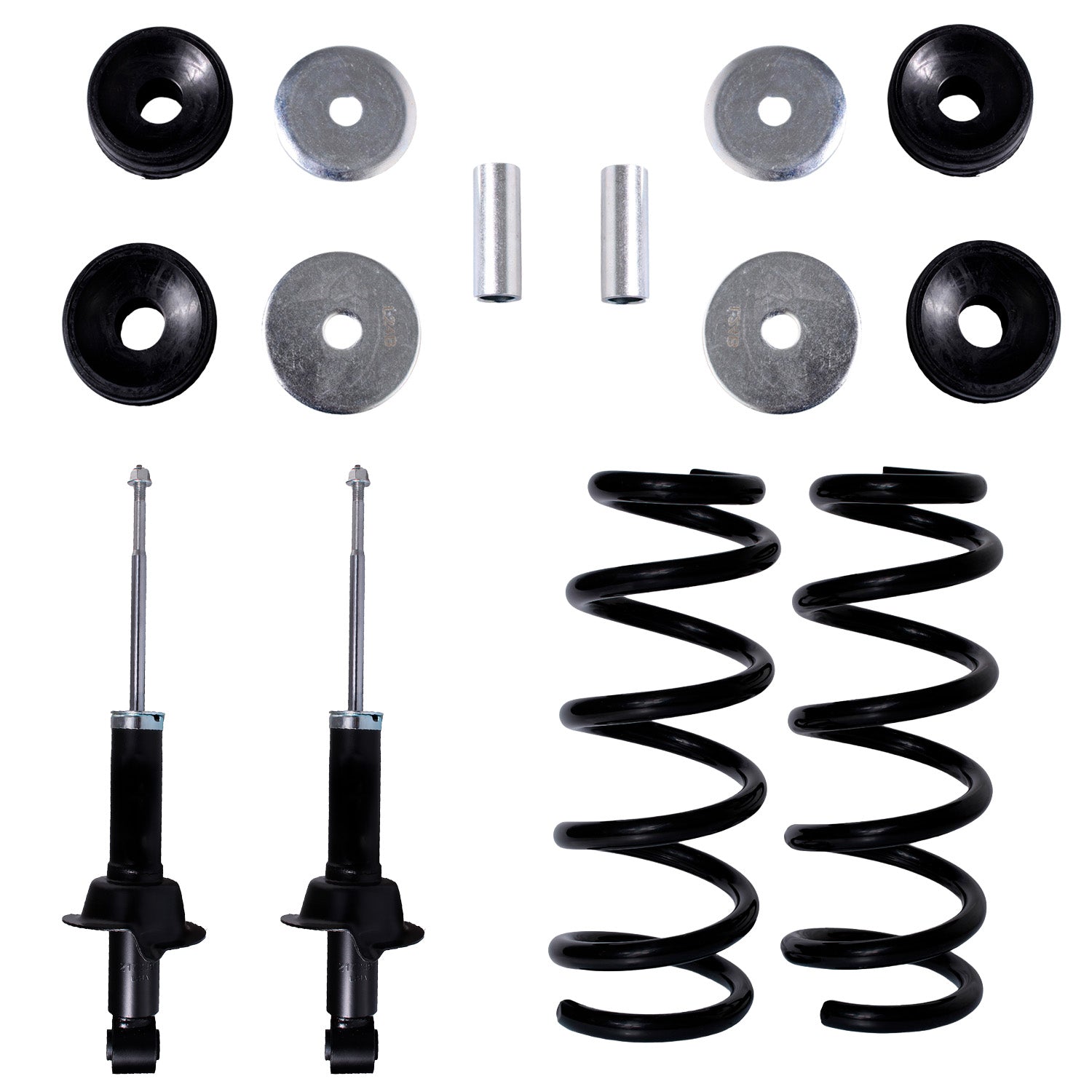 Kit Original Resortes, Amortiguadores y Bases Honda CR-V 07-11 Traseros Kit 6 Piezas