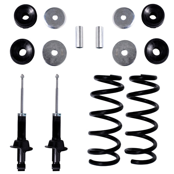 Kit Original Resortes, Amortiguadores y Bases Honda CRV 07-11 Traseros Kit 6 Piezas