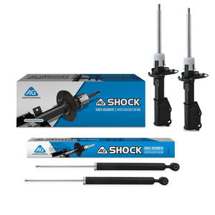 Amortiguadores Originales AG Shock Ford Fiesta 2011-2013 Delanteros y Traseros