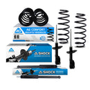 Kit Original Resortes y Amortiguadores Honda City 09-13 Delanteros y Traseros-1